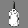 Zippy Pull Clip & Happy Ghost Tag W/ Tab